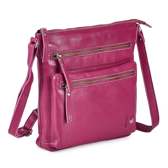 Small Crossbody Bags Real Leather Purse & Handbags Crossover Over :^) - Picture 1 of 7